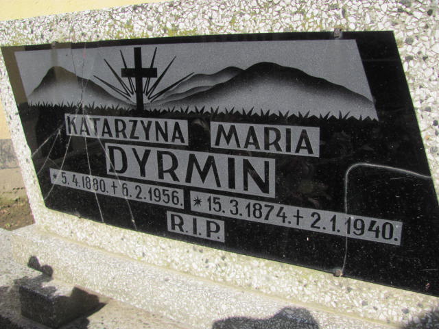 Katarzyna Dyrmin 1880 Krzyżowice - Grobonet - Wyszukiwarka osób pochowanych