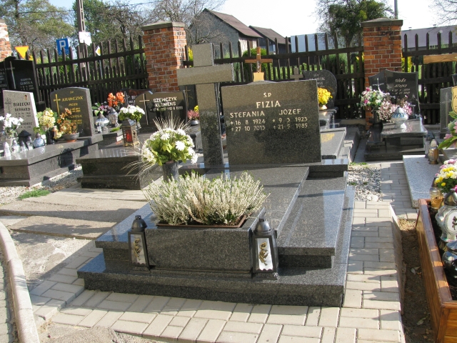 Józef Fizia 1923 Krzyżowice - Grobonet - Wyszukiwarka osób pochowanych