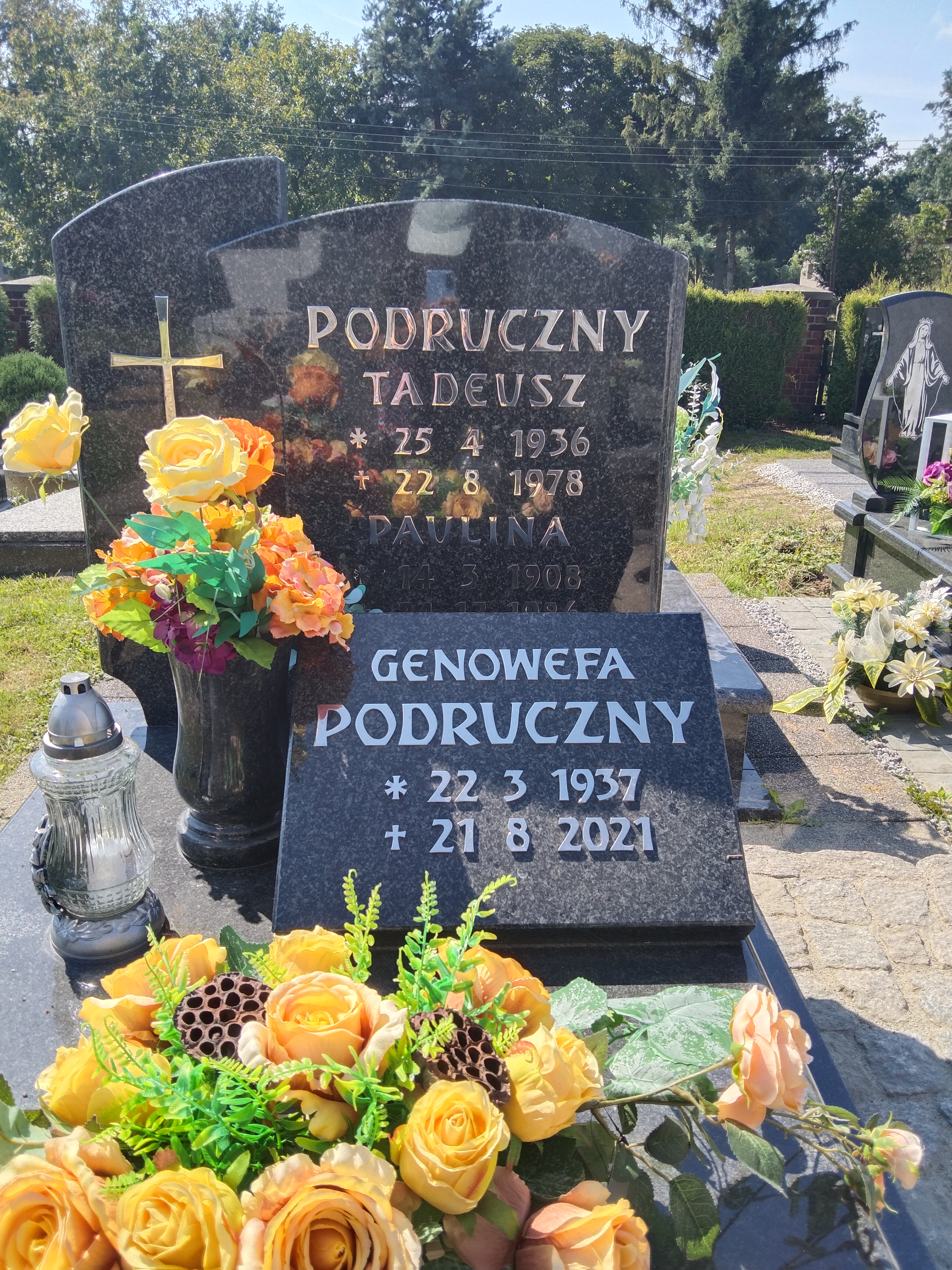 Paulina Podruczna 1908 Krzyżowice - Grobonet - Wyszukiwarka osób pochowanych